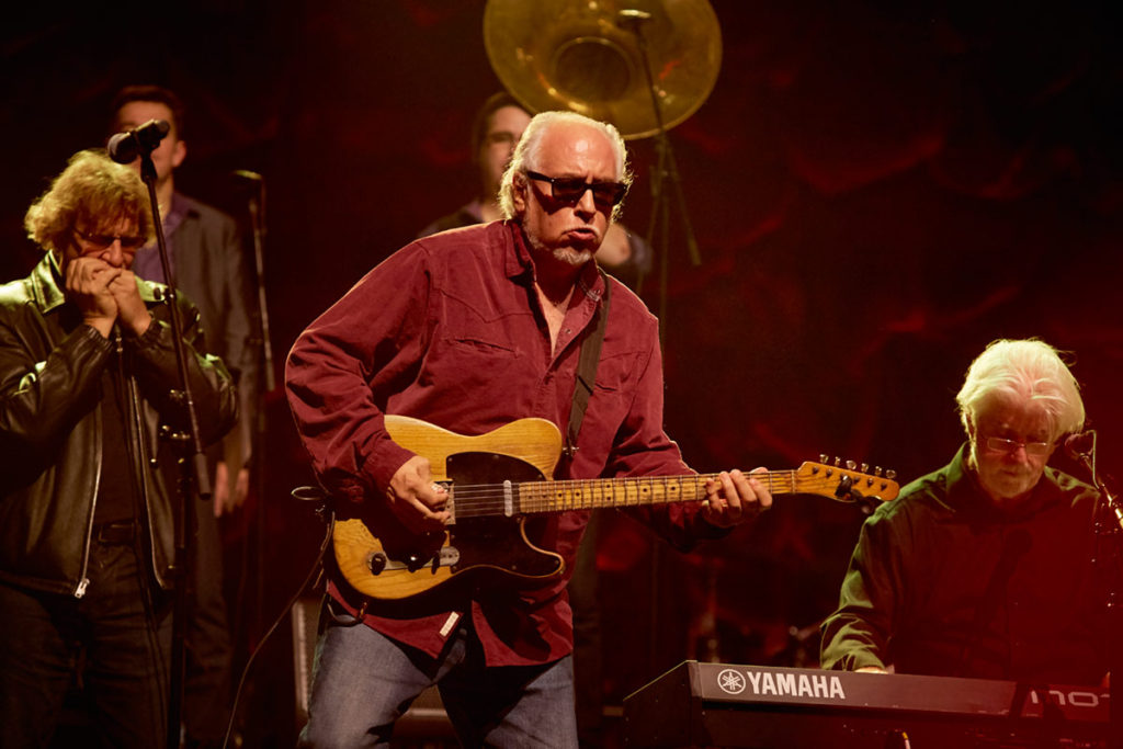 "Steady Rollin" Bob Margolin. with the Last Waltz Band.